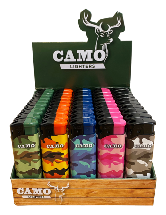 Camo Lighter Multi Colour