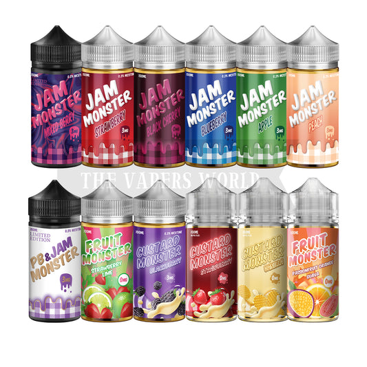 Jam Monster 100ml Bottles