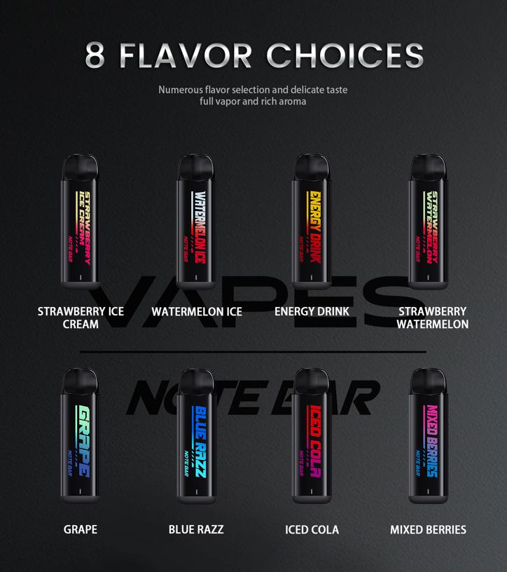 Vapes Note Bar 6500 PUFF