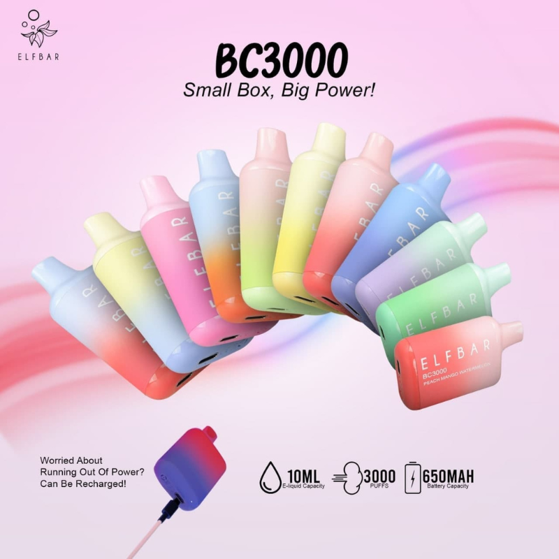 Elf Bar BC-3000 Puffs-Disposable Vape